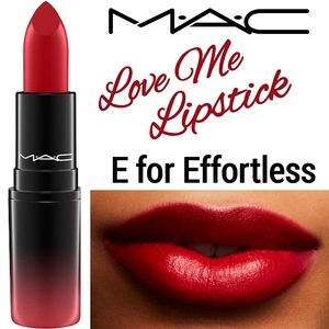 MAC Cosmetics Love Me Lipstick - E for Effortless